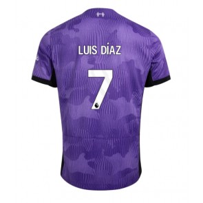 Liverpool Luis Diaz #7 Tredje Tröja 2023-24 Kortärmad